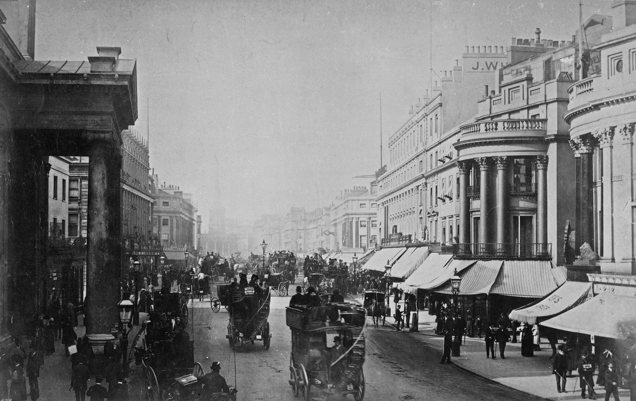 Regent Street, Londyn autorstwa English Photographer
