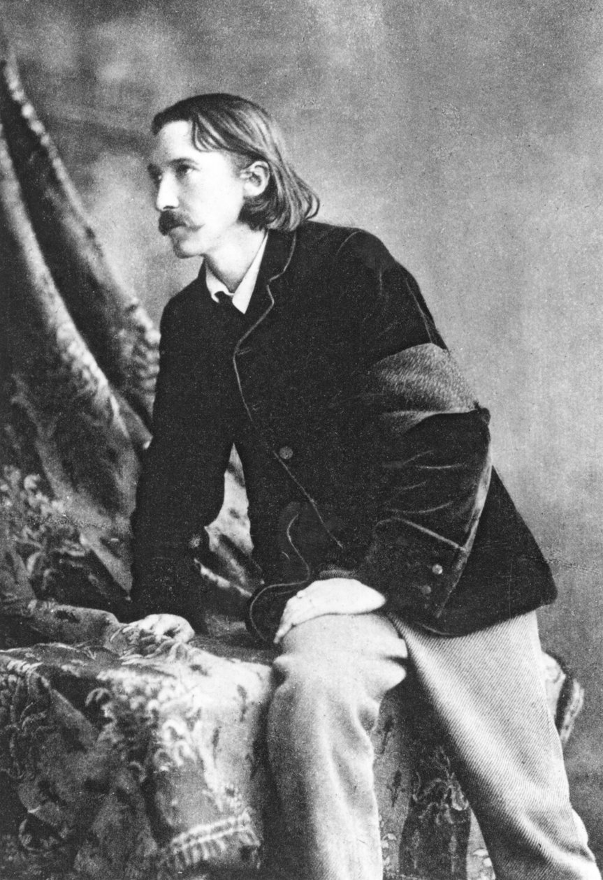 Robert Louis Stevenson autorstwa English Photographer