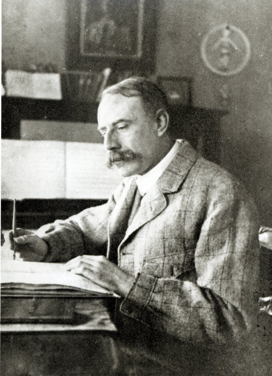 Sir Edward Elgar (1857-1934) autorstwa English Photographer