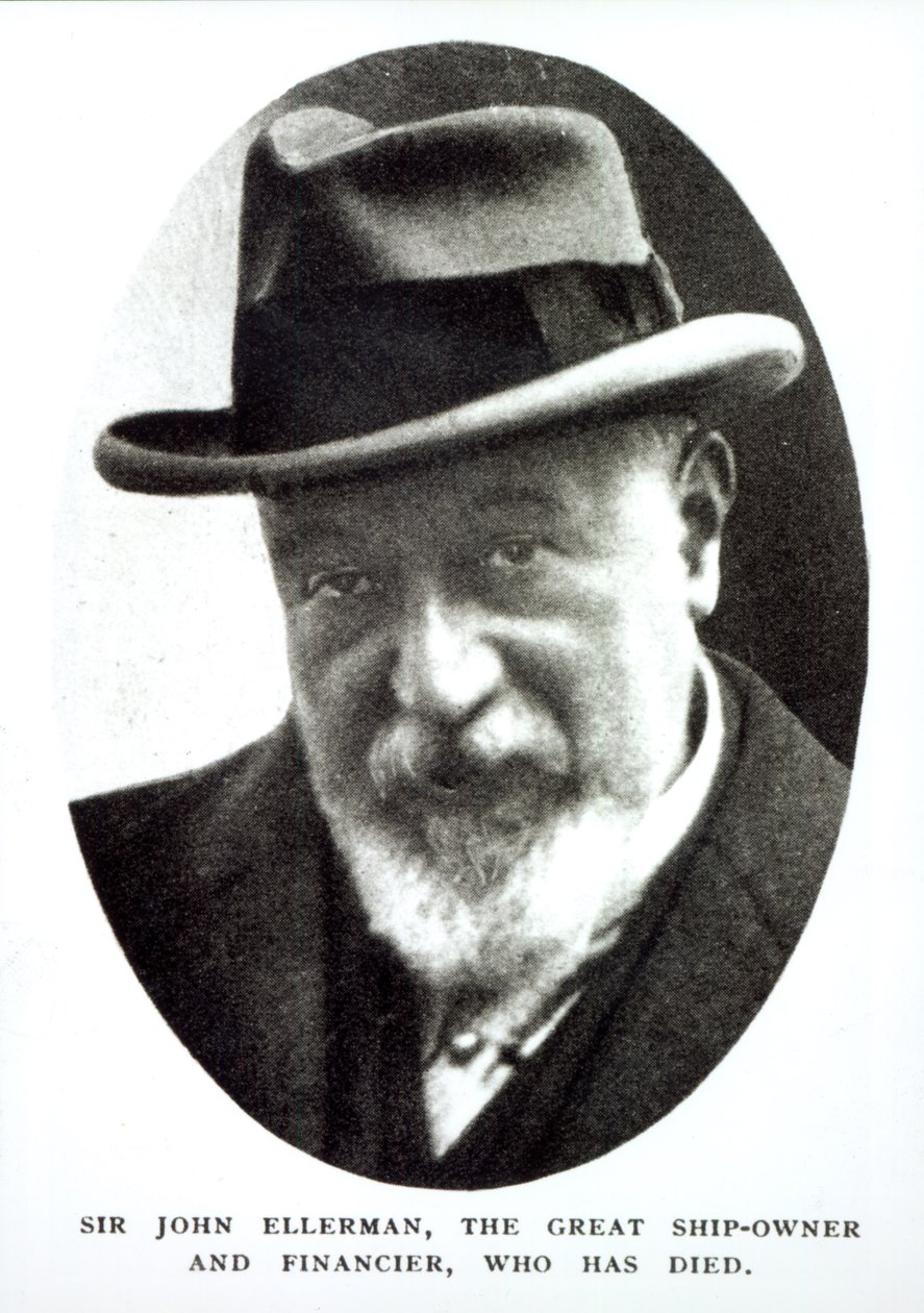 Sir John Ellerman (1862-1933), 1933 autorstwa English Photographer