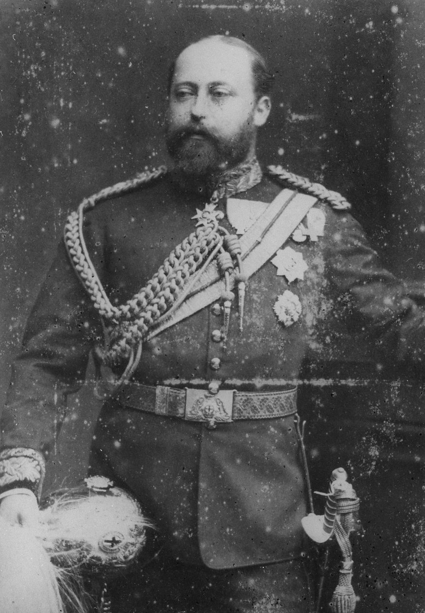 Książę Walii, 1889 autorstwa English Photographer