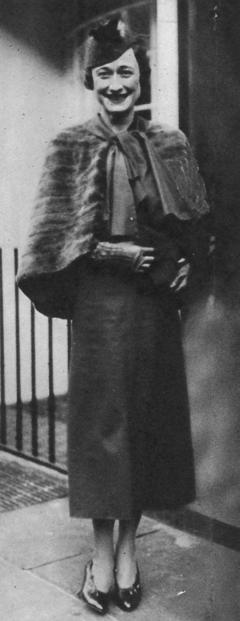Wallis Simpson, 1936 autorstwa English Photographer