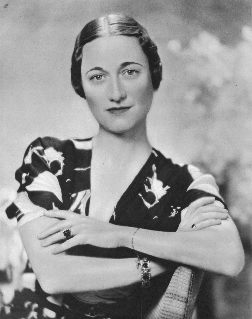 Wallis Simpson, 1936 autorstwa English Photographer