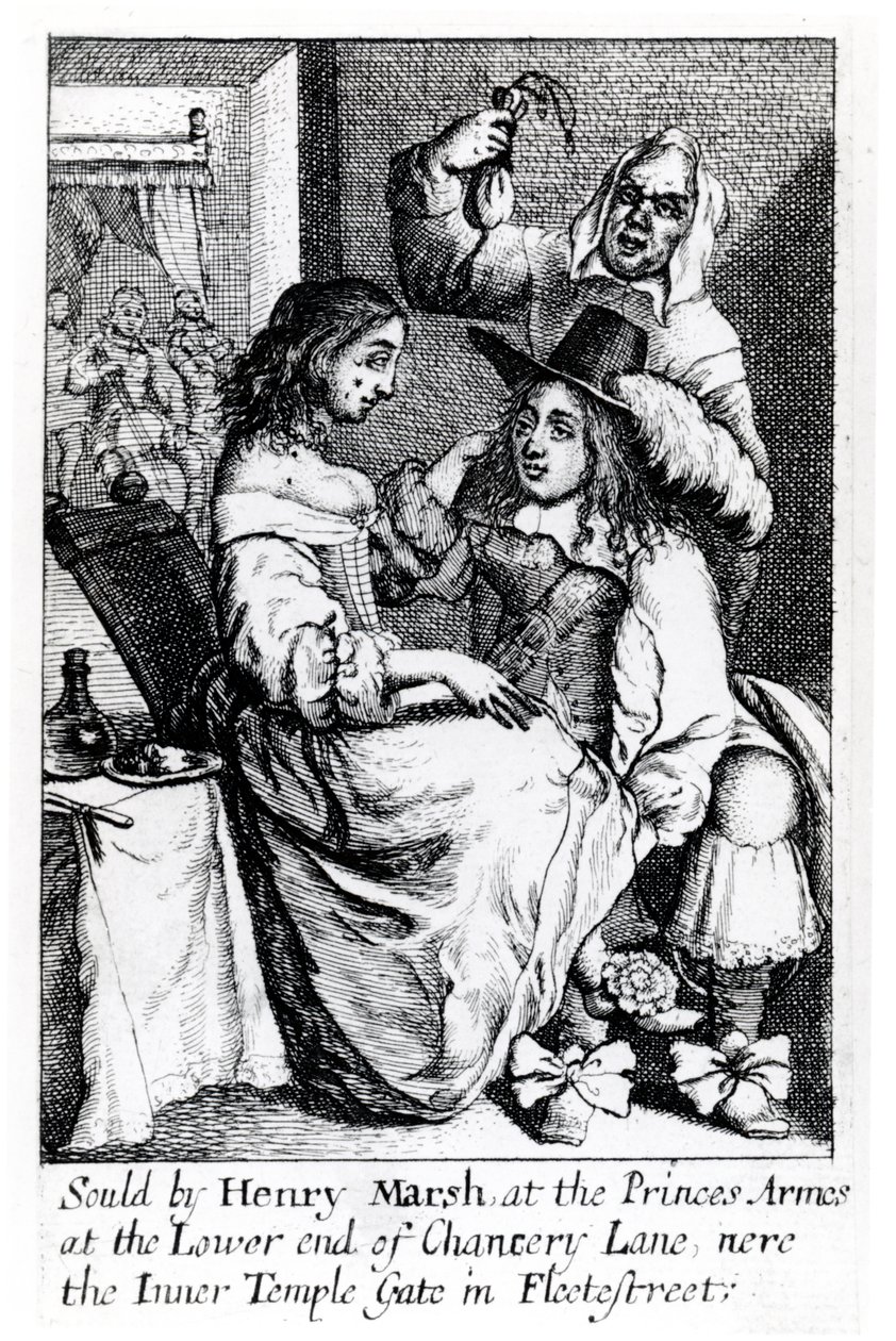 Londyńska prostytutka autorstwa English School