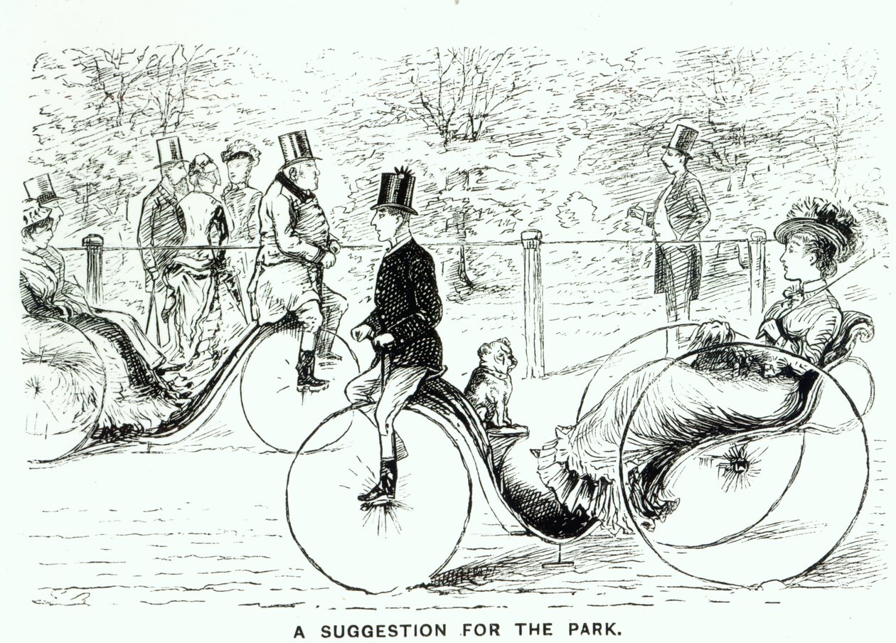 „Sugestia dla parku”, 1879 autorstwa English School
