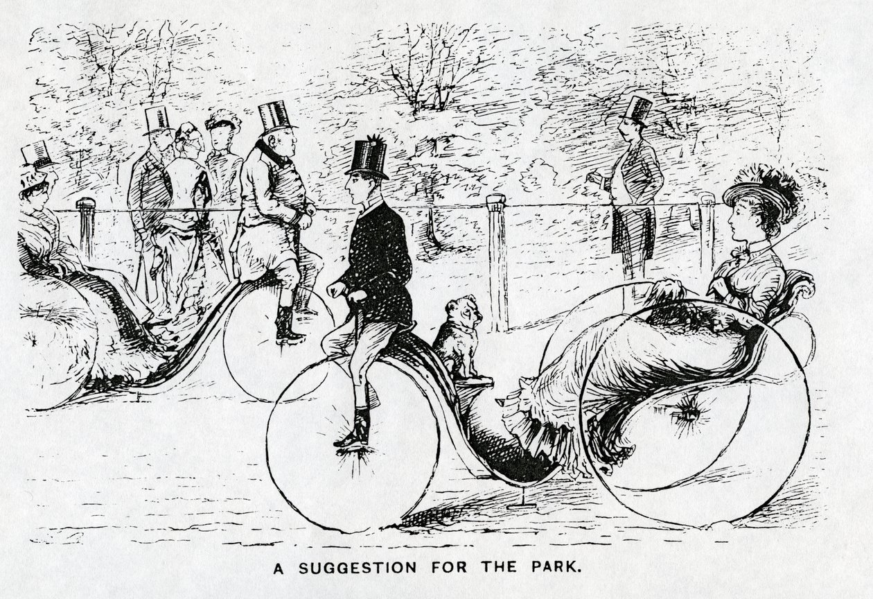 Propozycja dla parku, opublikowana w "Punch", 22 czerwca 1878 r. autorstwa English School