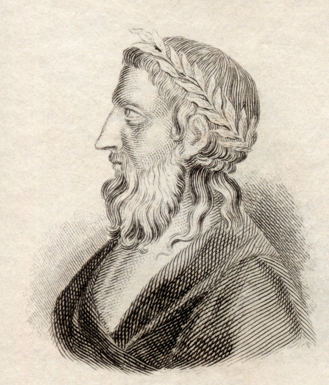 Anakreon, 1825 autorstwa English School