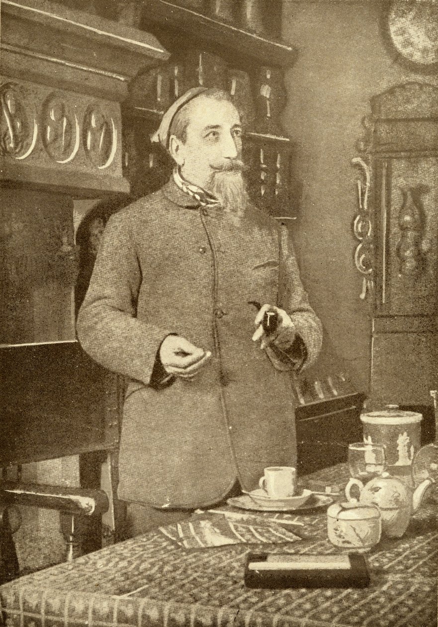 Anatole France (1844-1924) pseudonim Jacques Anatole Francois Thibault autorstwa English School