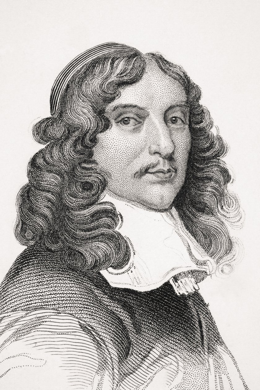 Andrew Marvell, ilustracja z „Starej Anglii Worthies” Lorda Broughama, opublikowana ok. 1880 r. autorstwa English School