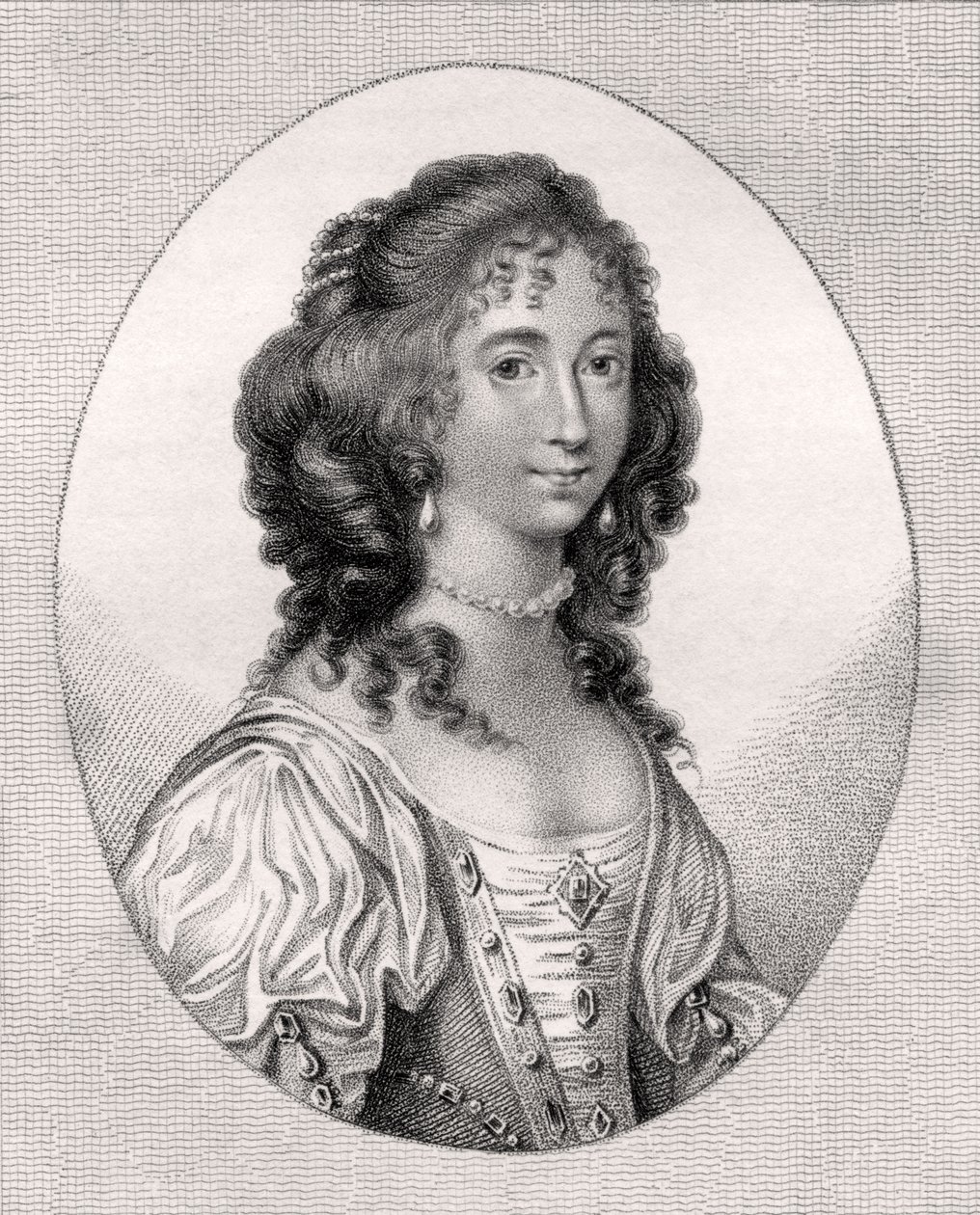 Anne Clifford, ilustracja z „Katalogu autorów królewskich i szlacheckich, tom III”, wydanego w 1806 r. autorstwa English School