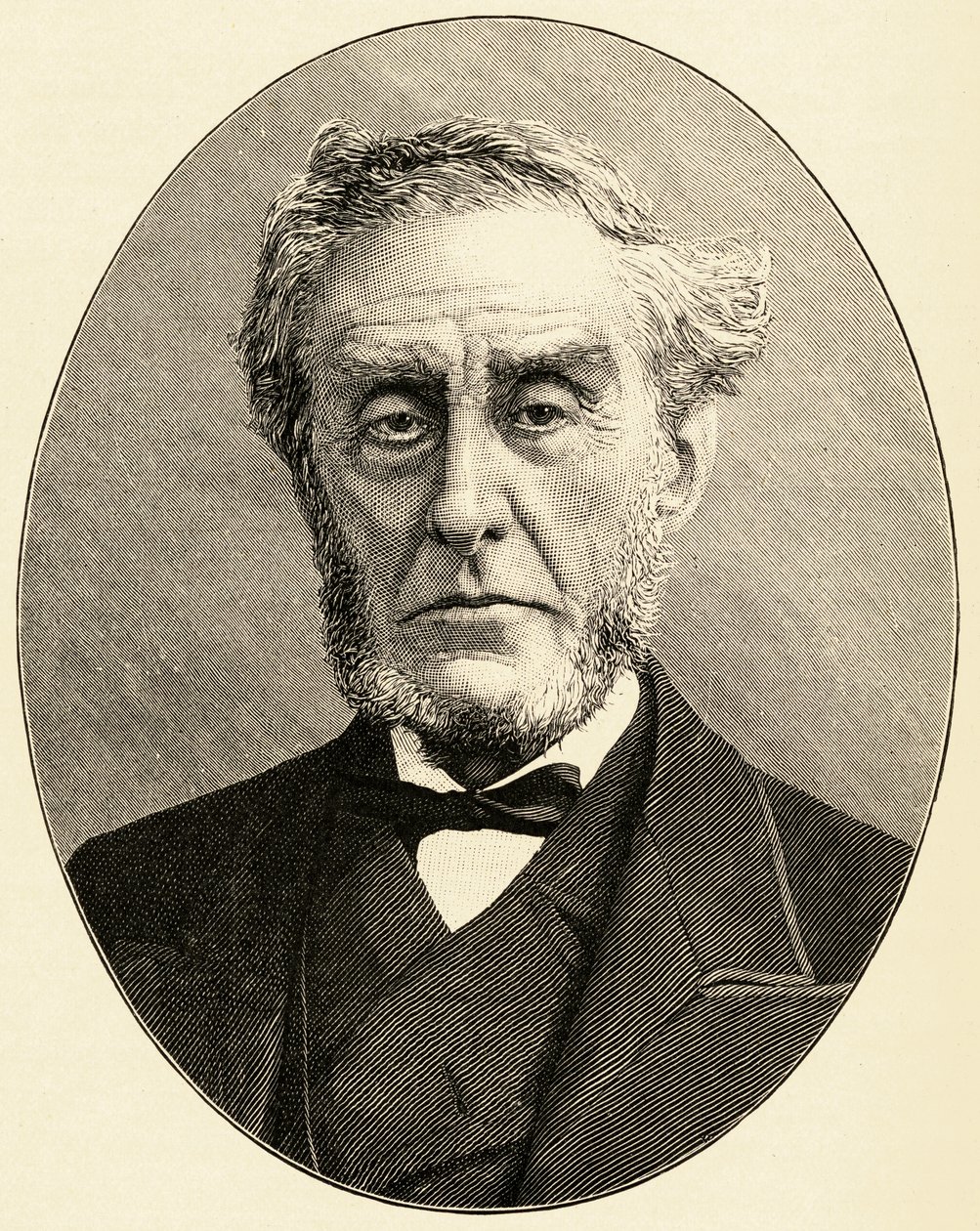 Anthony Ashley Cooper (1801–85) 7. hrabia Shaftesbury autorstwa English School