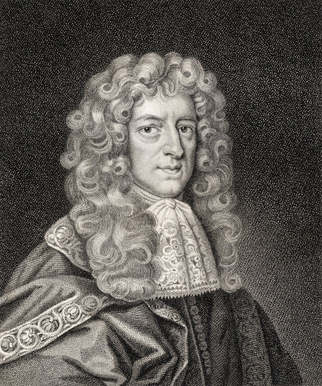 Anthony Ashley Cooper, sztychowane przez Birrila, ilustracja z „Katalogu autorów królewskich i szlacheckich, tom IV”, wydanego w 1806 r. autorstwa English School