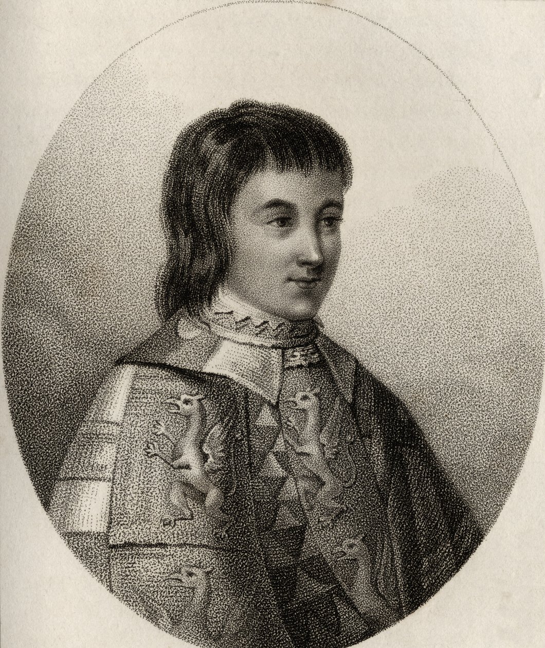 Anthony Woodville, grawerowane przez Gerimię, z „Katalogu autorów królewskich i szlachetnych”, wydanego w 1806 r. autorstwa English School