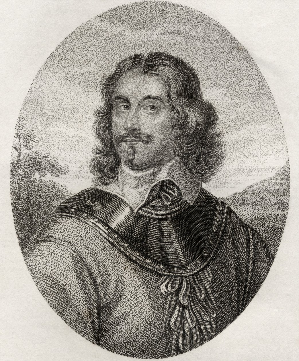 Arthur Capel, ilustracja z „Katalogu autorów królewskich i szlacheckich, tom III”, wydanego w 1806 r. autorstwa English School