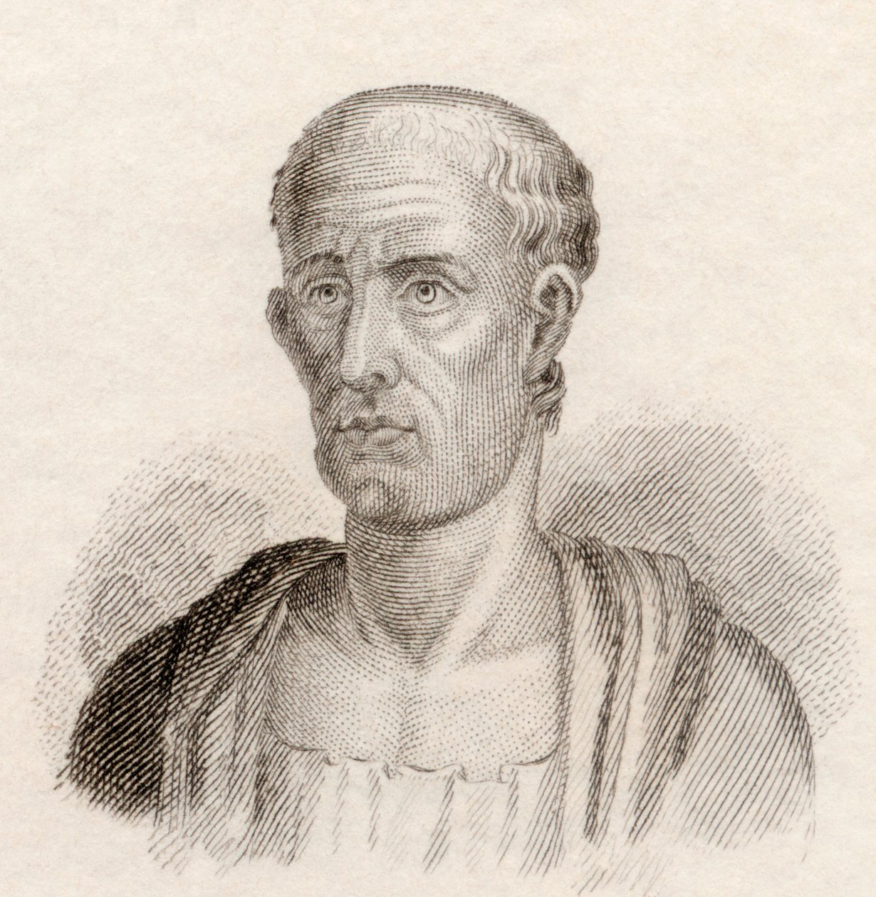 Asclepiades, 1825 autorstwa English School