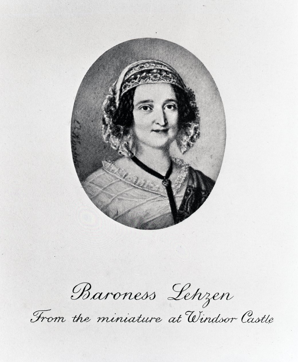 Baronowa Louise Lehzen autorstwa English School
