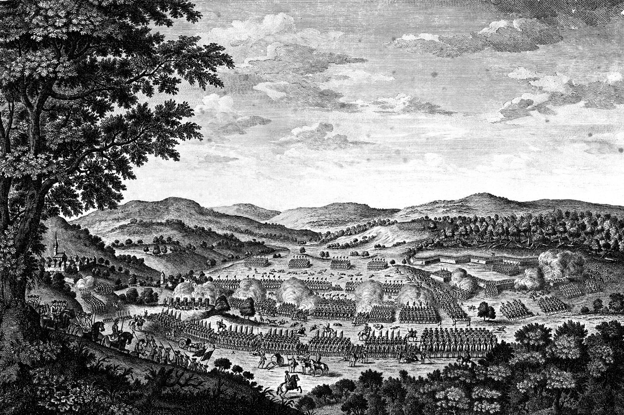 Bitwa pod Reichenburgiem, 21 kwietnia 1757 autorstwa English School