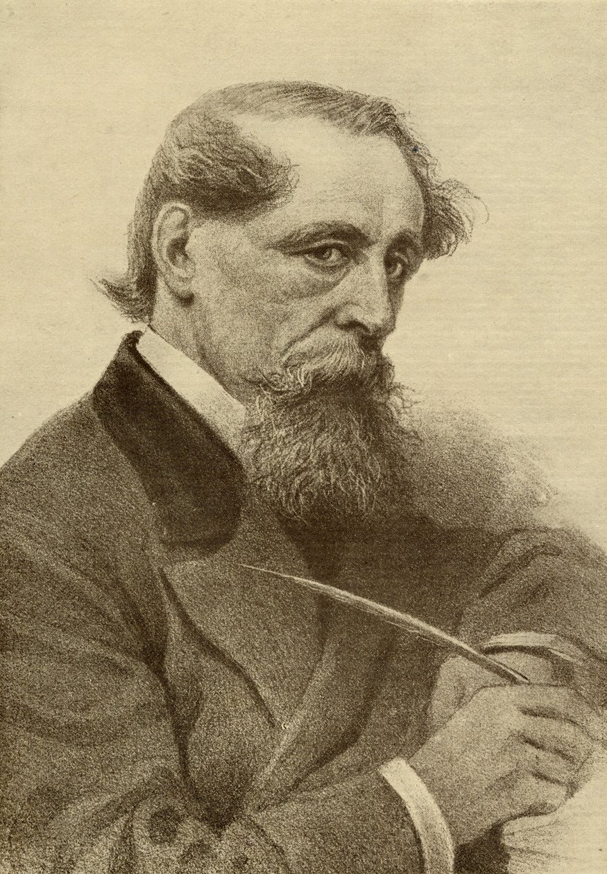 Karol Dickens (1812-70) autorstwa English School