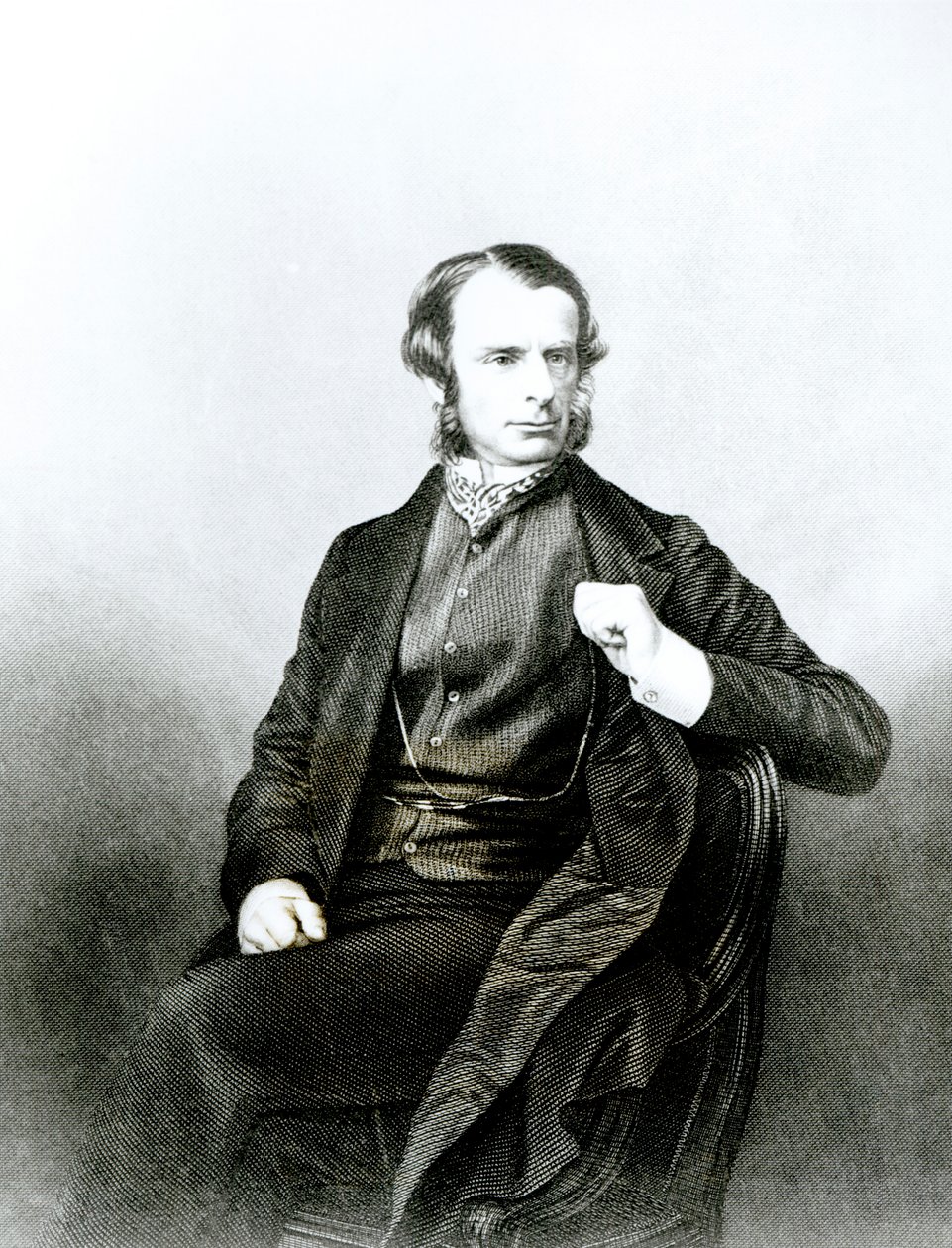 Charles Kingsley (1819-75) autorstwa English School
