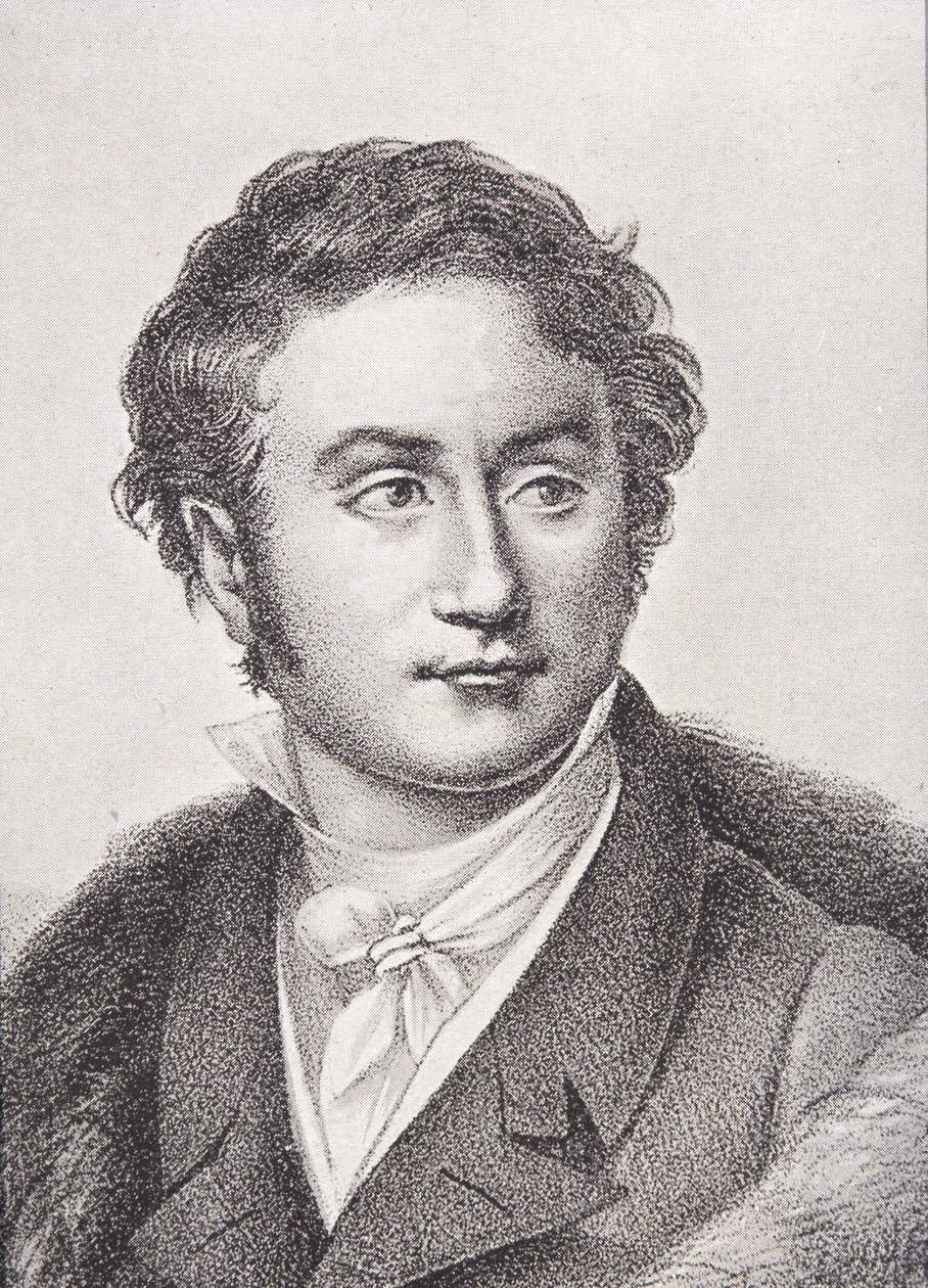 Karol Nodier (1780-1844) autorstwa English School
