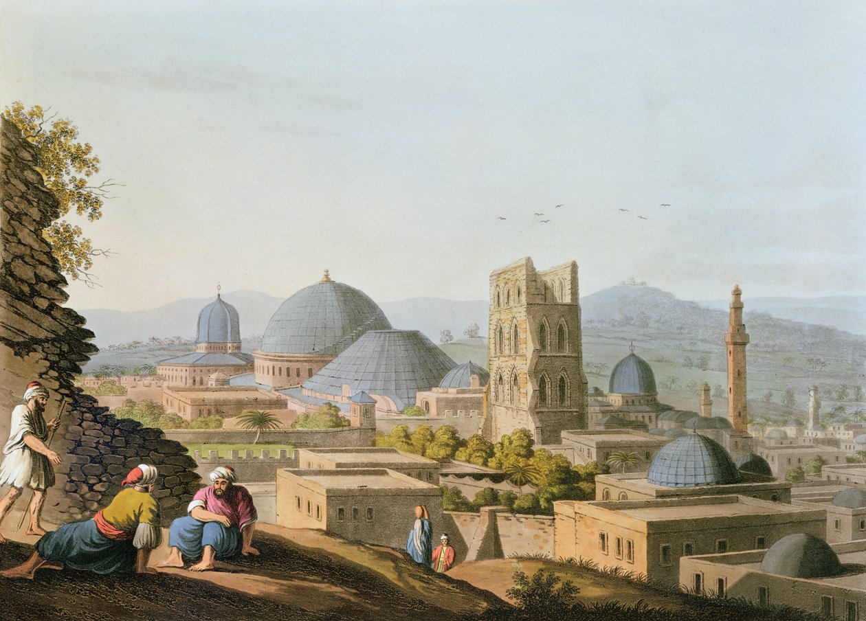 Miasto Jerozolima, 1812 r autorstwa English School