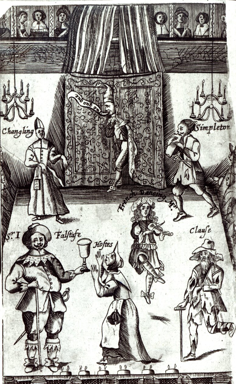 Aktorzy komiksowi w wykonaniu, 1662 autorstwa English School