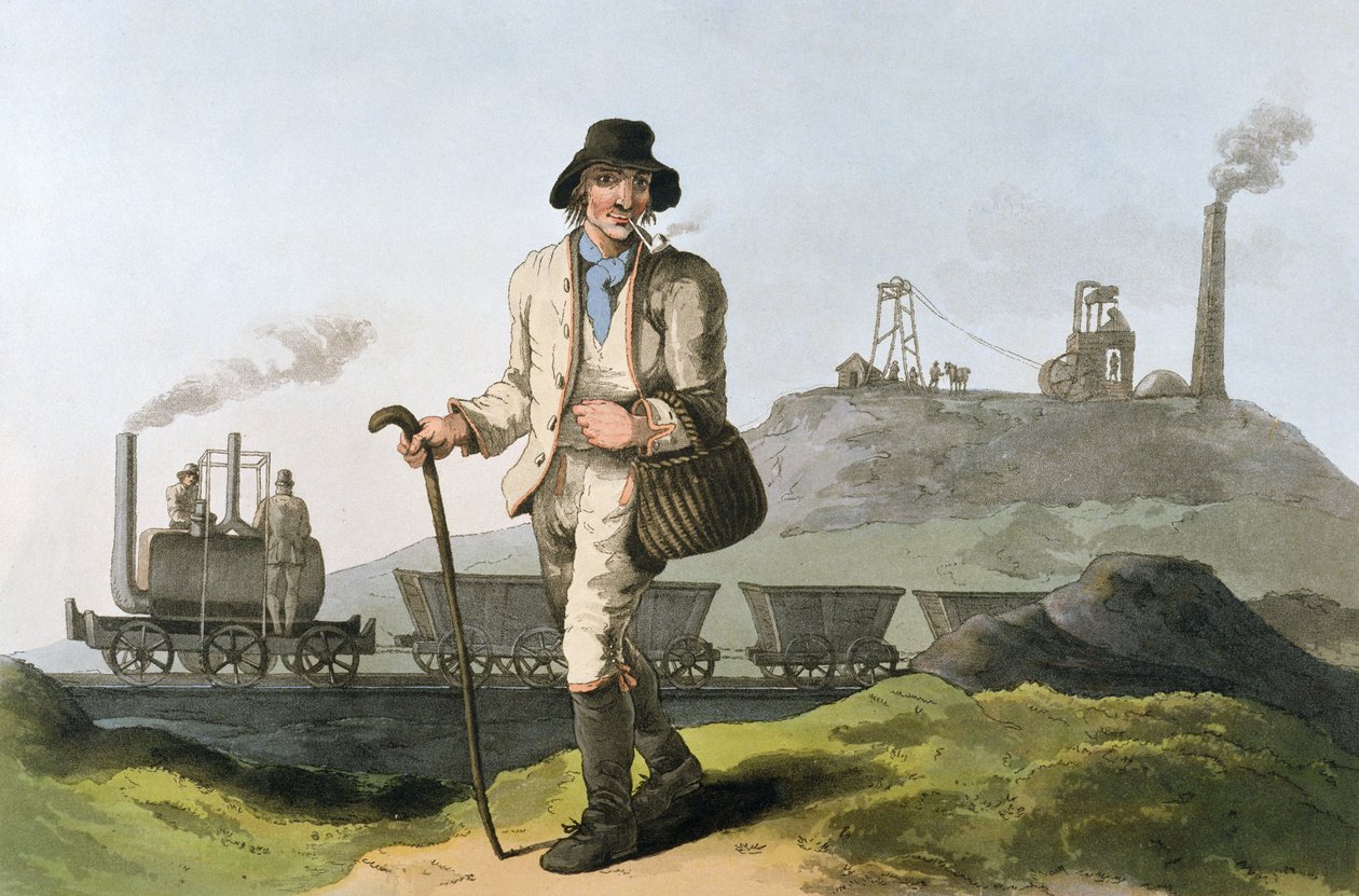 Kostiumy z Yorkshire, 1813 autorstwa English School