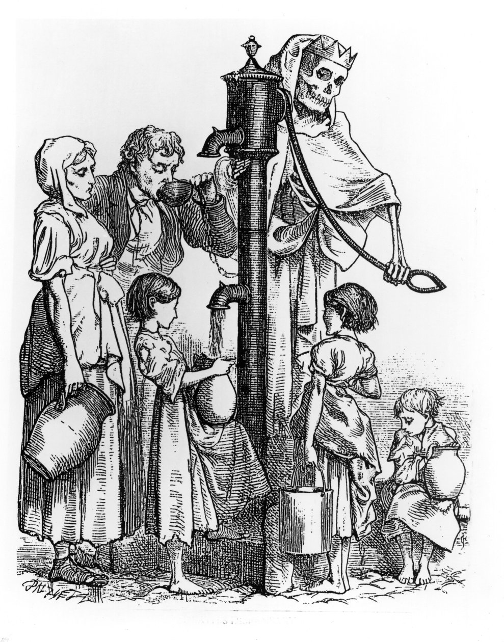 Przychodnia Śmierci, 1830 autorstwa English School