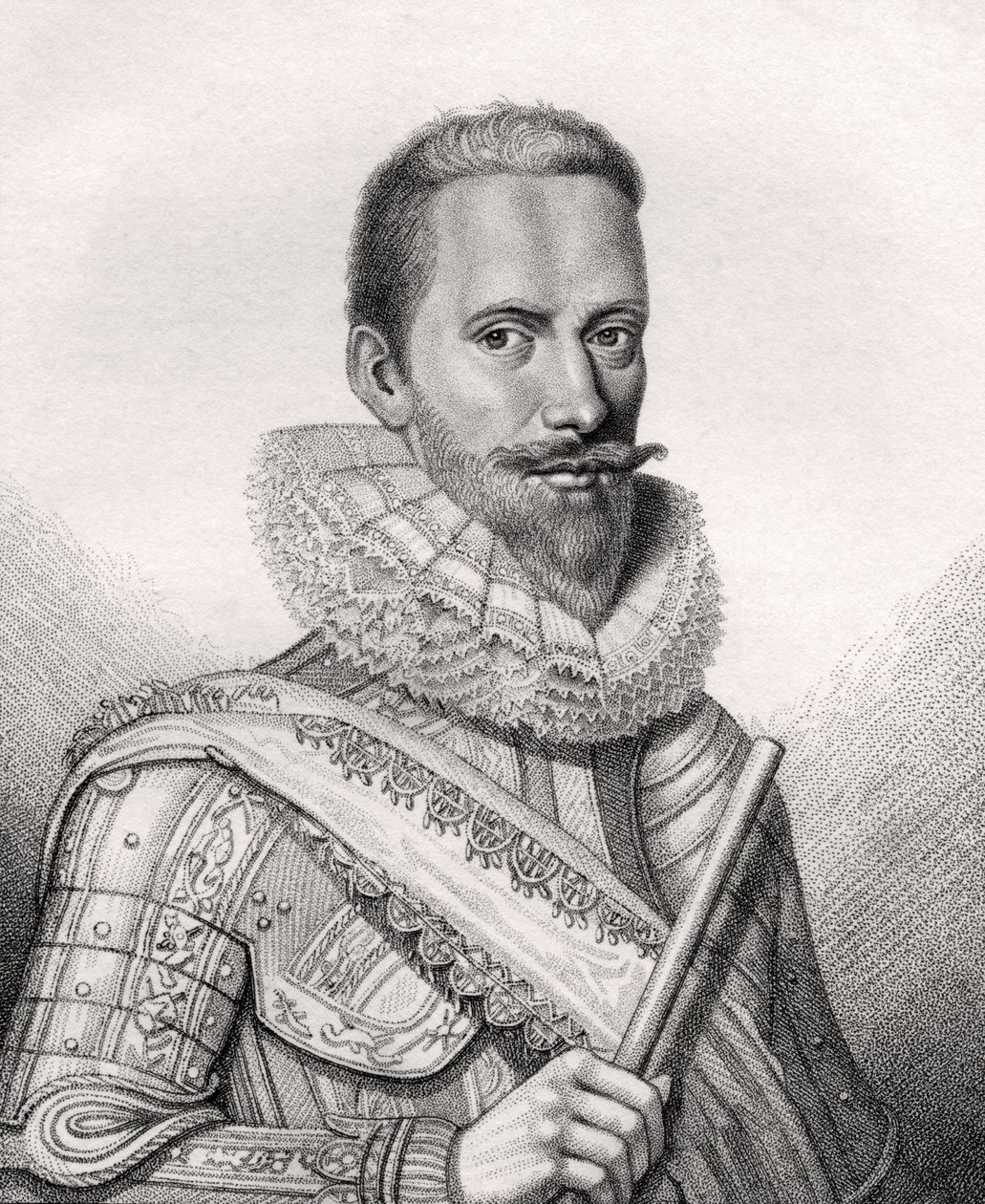 Edward Cecil, ilustracja z „Katalogu autorów królewskich i szlachetnych, tom II”, wydanego w 1806 r. autorstwa English School