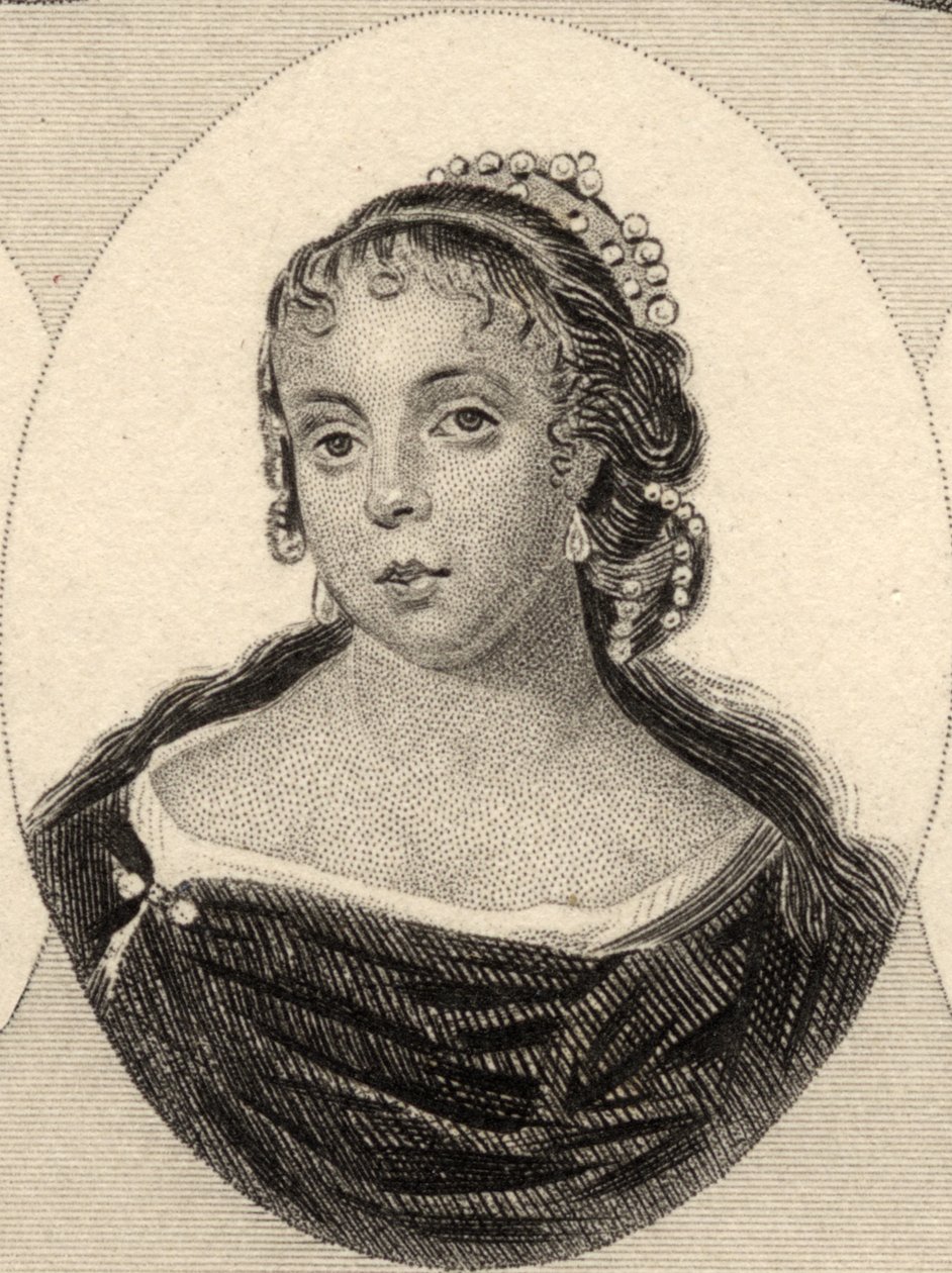 Elżbieta Pepys (1640-69) autorstwa English School