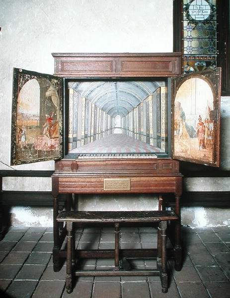 Angielskie organy kameralne, 1630 autorstwa English School