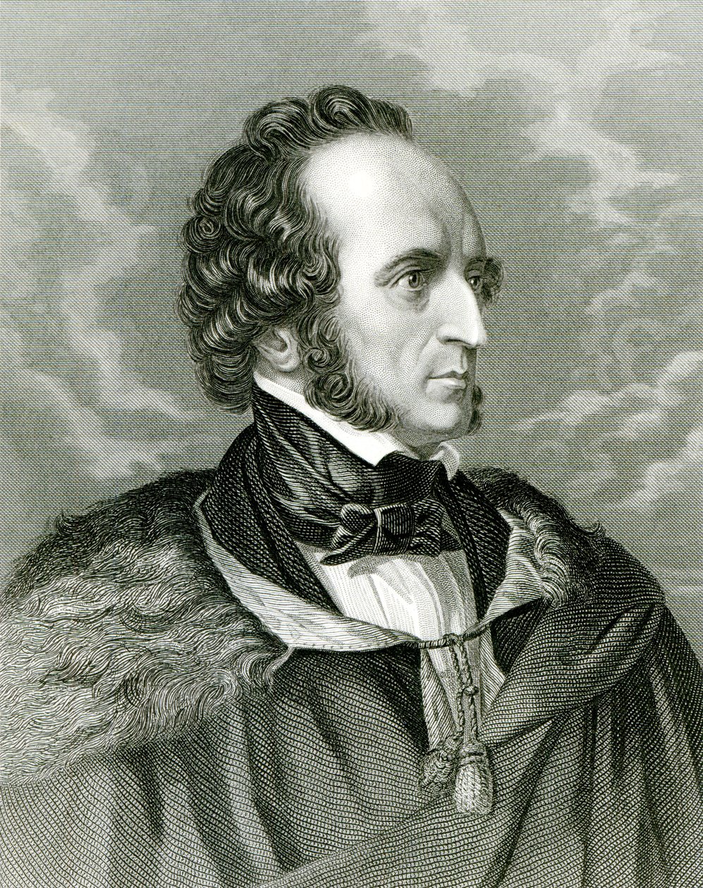 Feliks Mendelssohn (1809-47) autorstwa English School