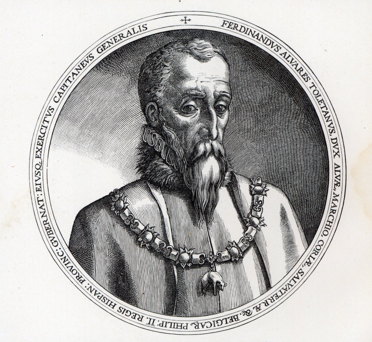 Fernando Alvarez de Toledo, 3. książę Alba autorstwa English School