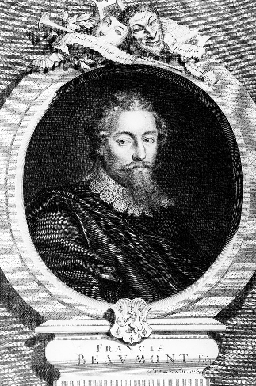 Francis Beaumont, grawerowany przez George