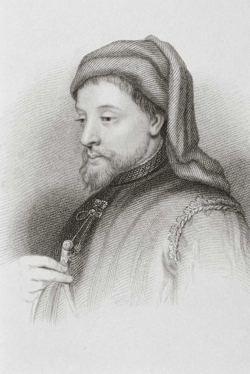 Geoffrey Chaucer (ok.134243-1400) autorstwa English School