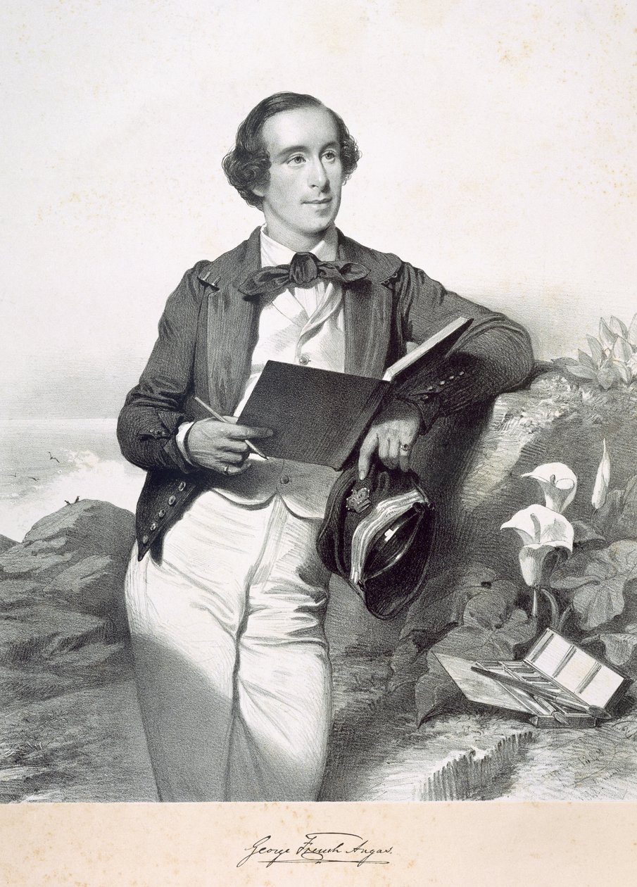 George francuski Angas autorstwa English School