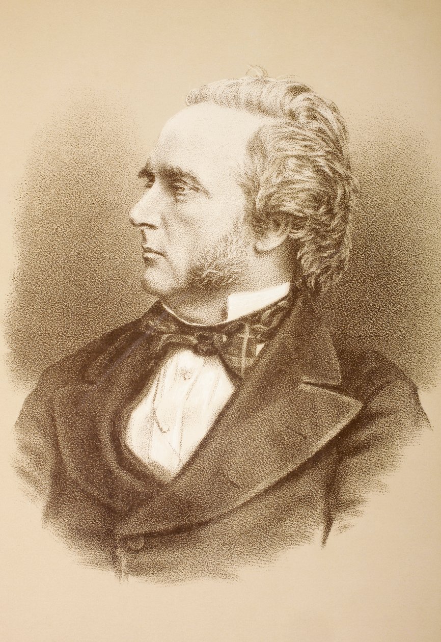 George John Douglas Campbell, 8. książę Argyll, c.1890 autorstwa English School