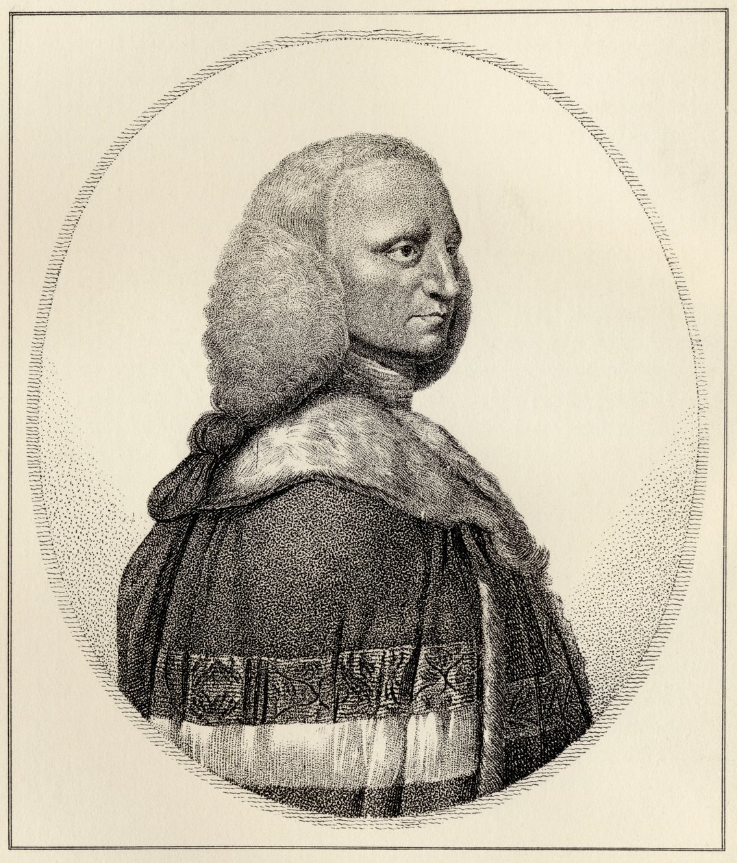 George Lyttelton, ilustracja z „Pamiętników wybitnych Etonian” Sir Edwarda Creasy’ego, opublikowana w Londynie 1876 autorstwa English School