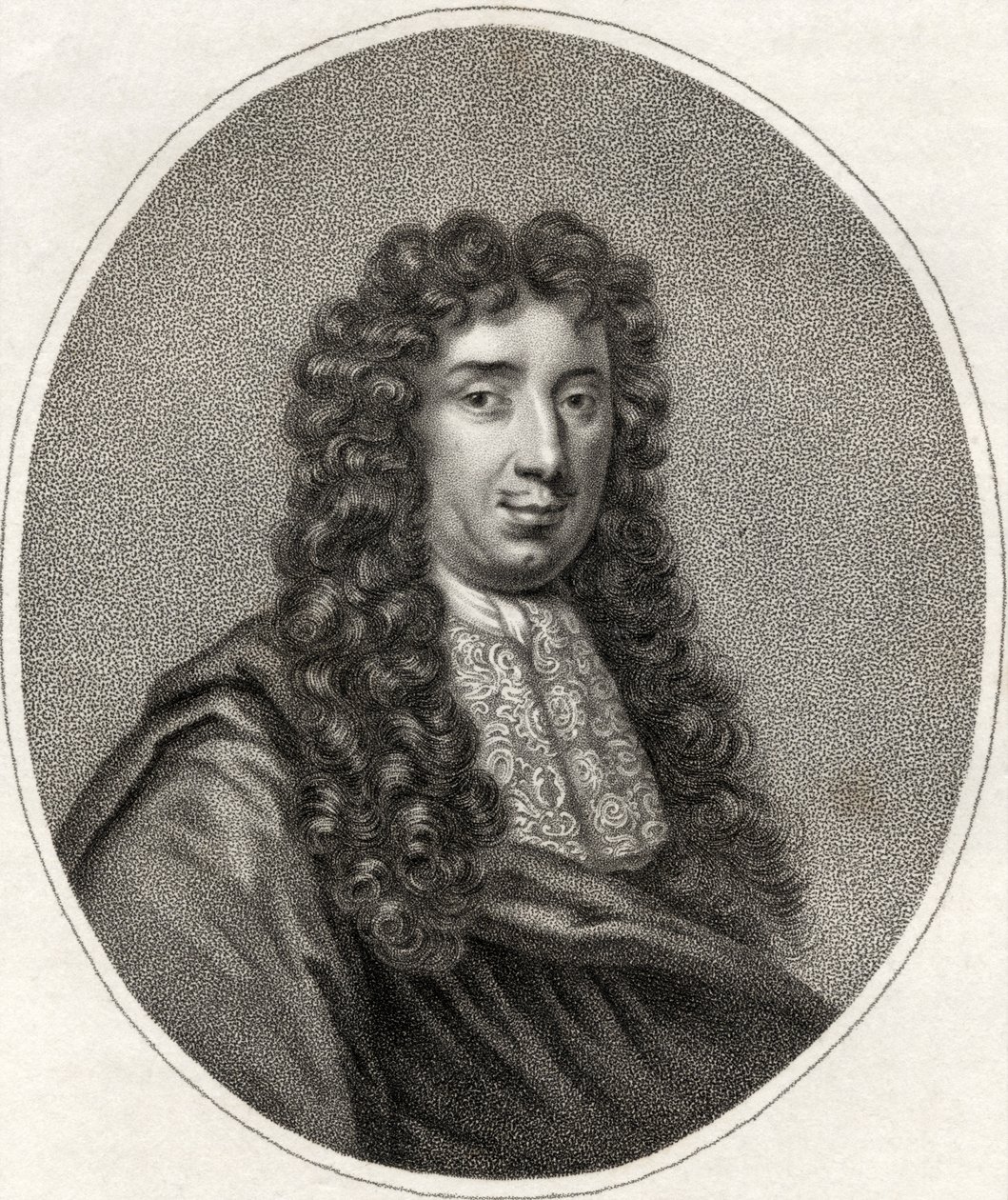 George Savile, sztychowany przez Bocqueta, ilustracja z „Katalogu autorów królewskich i szlachetnych, tom III”, wydanego w 1806 r. autorstwa English School