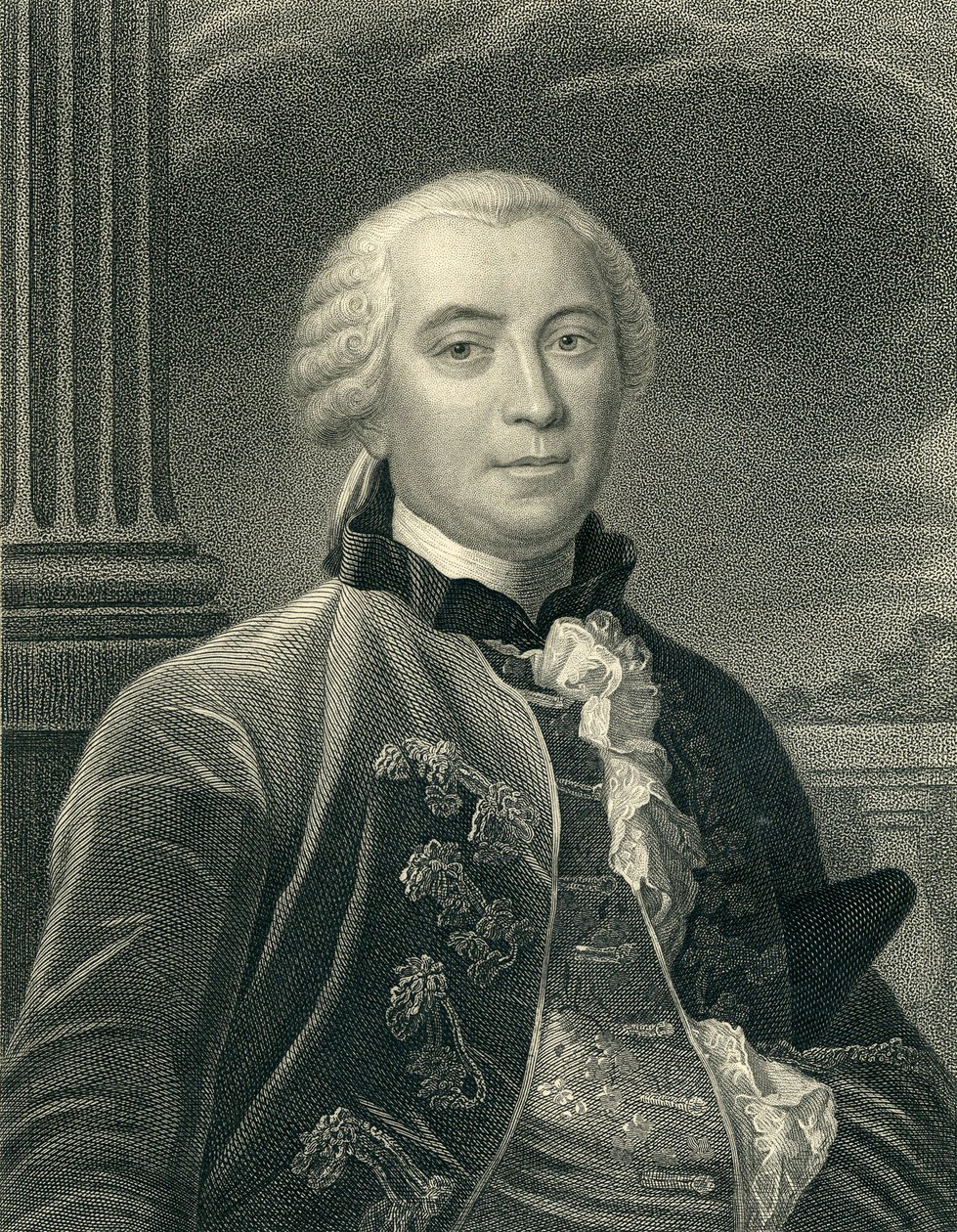 Georges-Louis Leclerc (1707-88) hrabia de Buffon autorstwa English School