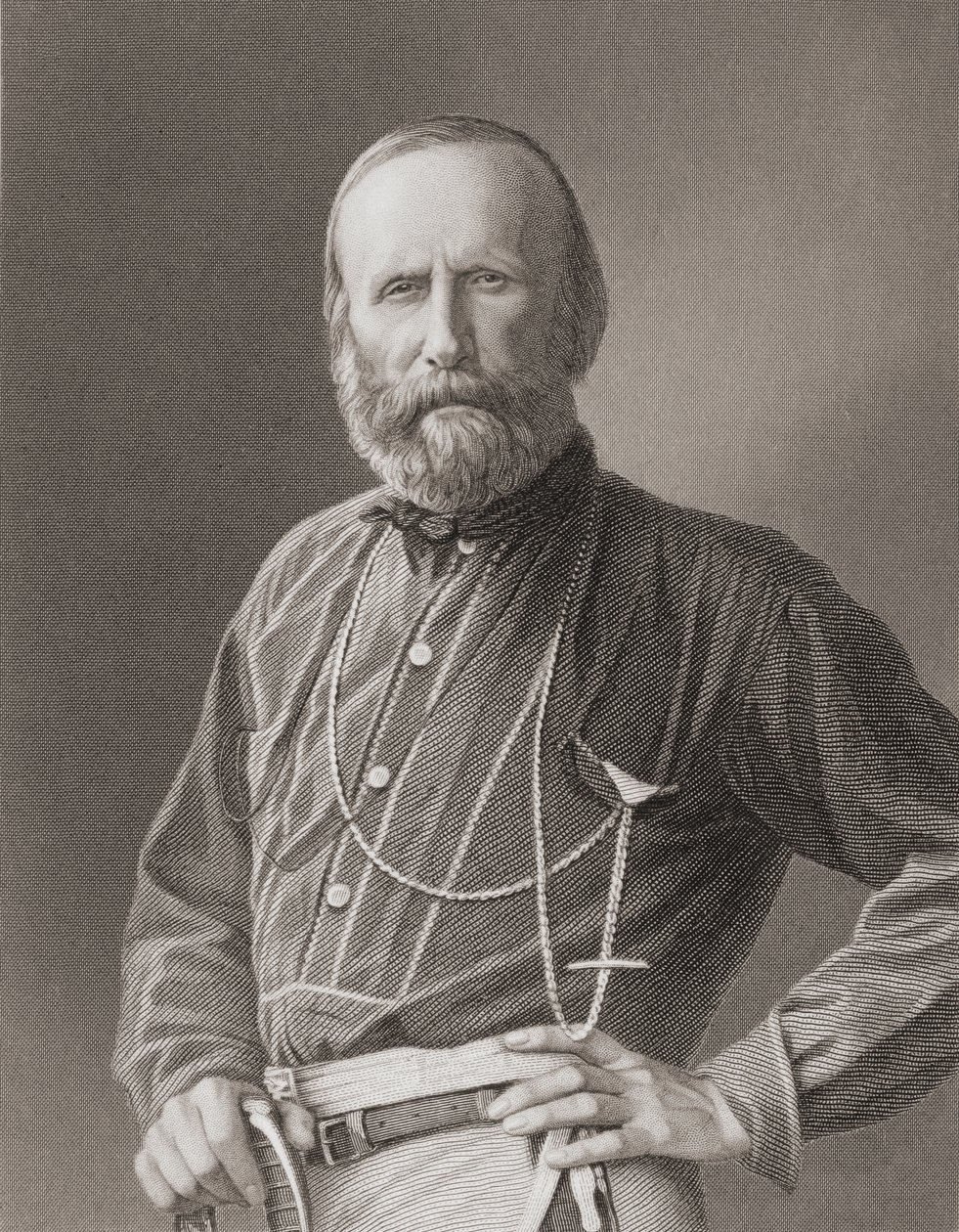 Giuseppe Garibaldi, 1883 autorstwa English School