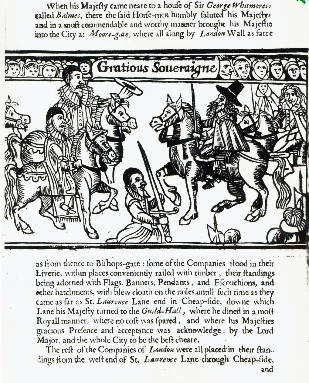 Łaskawy Władca, c.1631 autorstwa English School