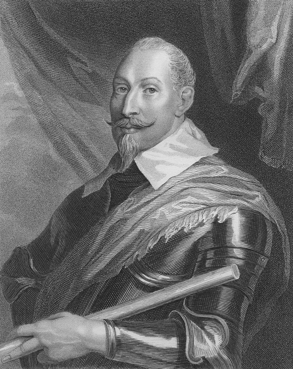 Gustavus Adolphus II (1594-1632) król Szwecji z „Galerii Portretów”, wydanej w 1833 r. autorstwa English School