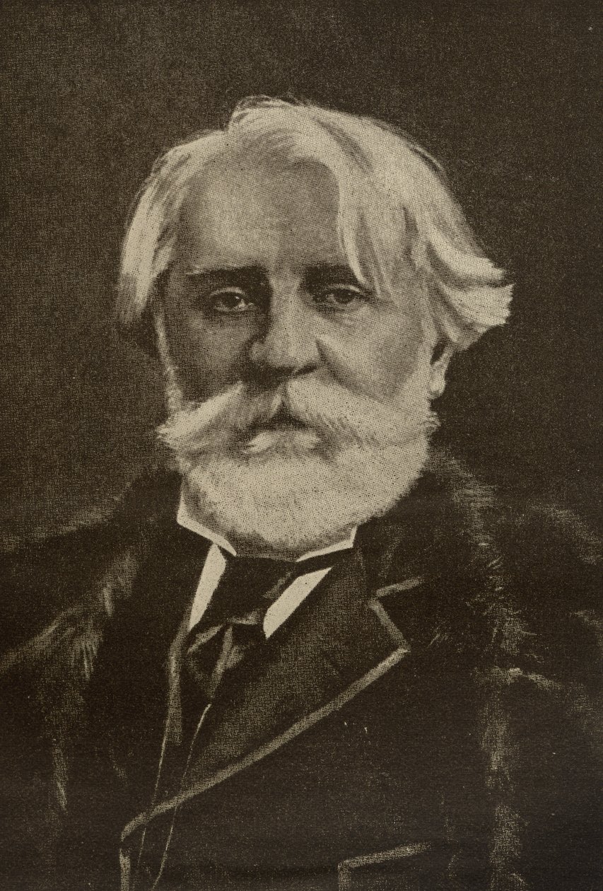 Iwan Siergiejewicz Turgieniew (1818-83) autorstwa English School