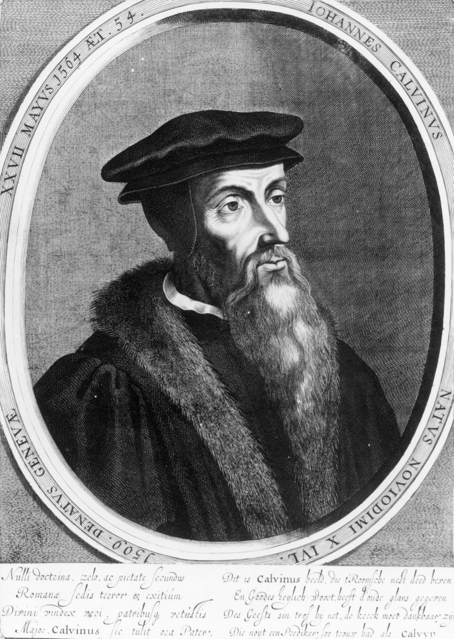 Jan Kalwin (1509-64) autorstwa English School