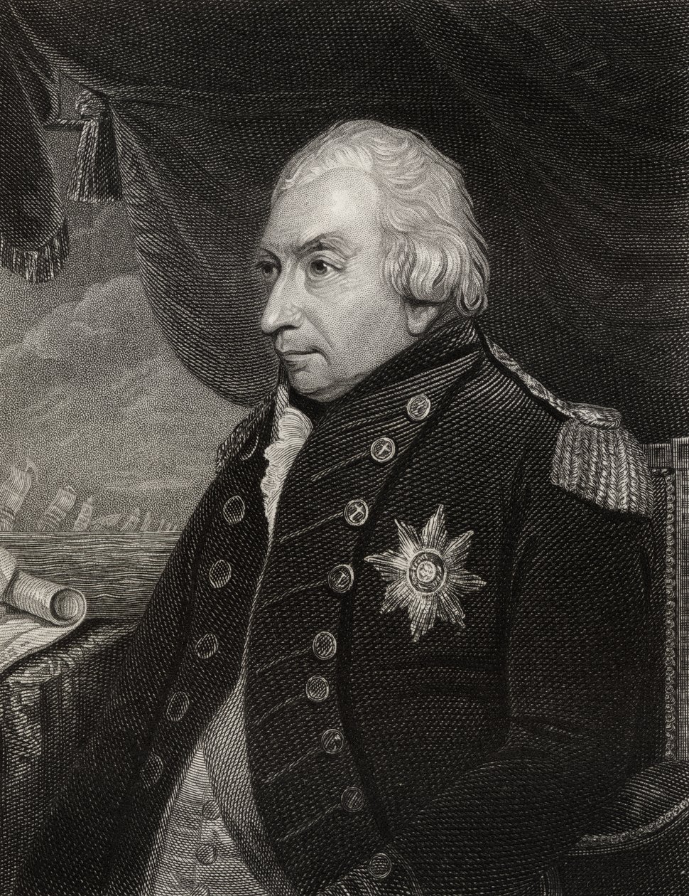 John Jervis (1735-1823) 1. hrabia św. Wincentego autorstwa English School