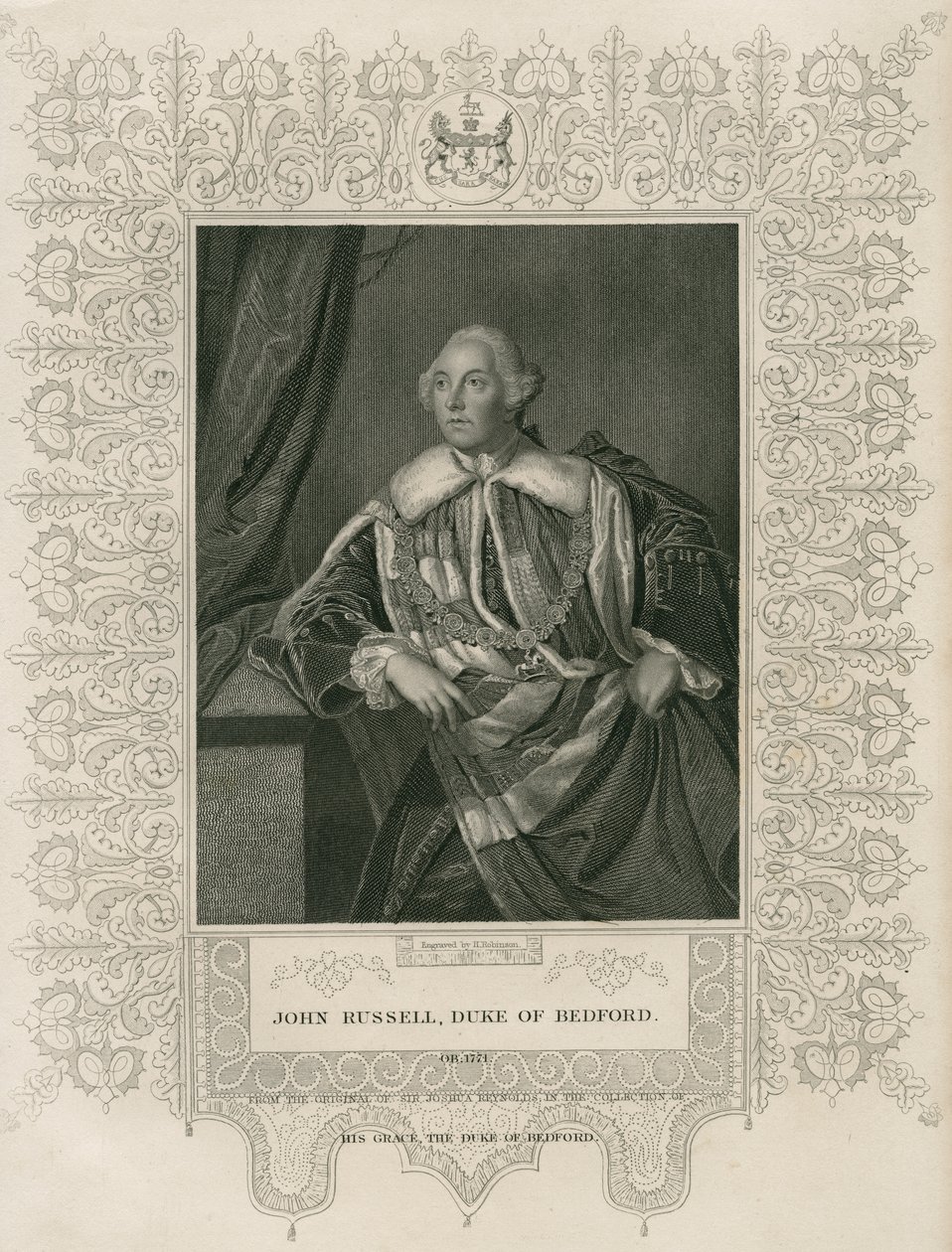 John Russell, książę Bedford autorstwa English School