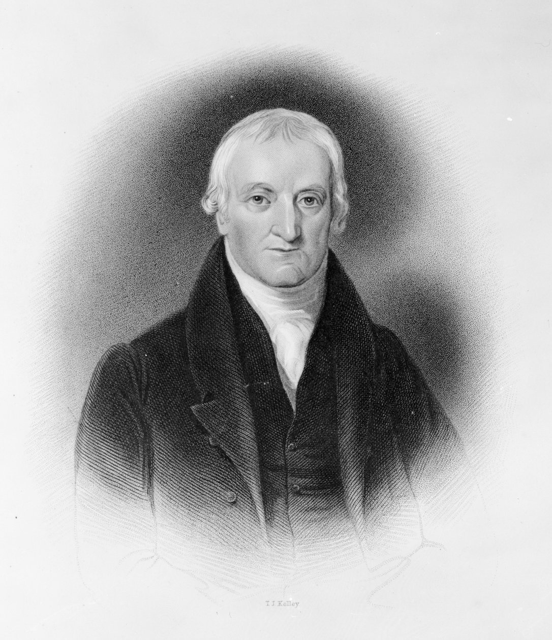 John Syme Esq., c.1820 (grawerunek na stali) autorstwa English School