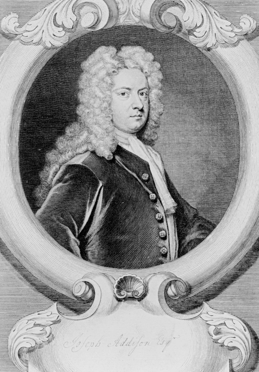 Joseph Addison (1672-1719) autorstwa English School