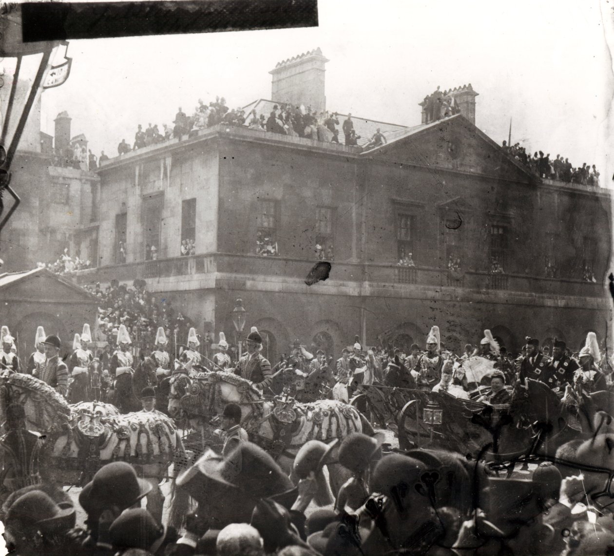 Procesja jubileuszowa w Whitehall, 1887 autorstwa English School